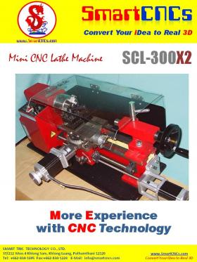 ขาย Mini CNC Lathe Machine Model : SCL-300X2