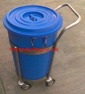 รถเข็นถังกลมสแตนเลส LBucket Dolly รุ่น LBD22, LBD26