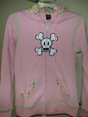 ขาย PAUL FRANK SCARY HOODIE PINK size S  -