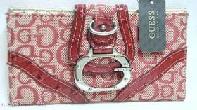 ขาย Guess Gloss SLG wallet - red  -