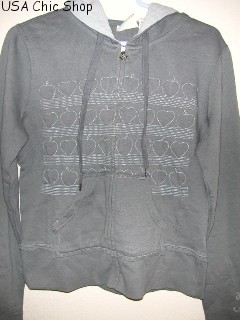 ขาย ROXY Heart to Heart Hoodie -GRAY  -