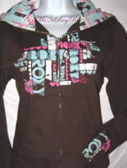 ขาย ROXY Roxy Hoodie -brown size m -