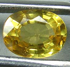พลอยซิทรินแท้ (Citrine) 1.80  กะรัตเจียรสวยน้ำสะอาด
