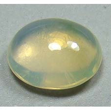 โอปอล (Opal) 1.30 กะรัตสีเงินประกายเหลือง