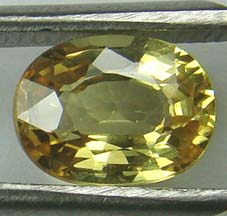 พลอยซิทรินแท้ (Citrine) 2.30  กะรัตเจียรสวยน้ำสะอาด