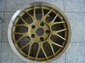 MAG เก่าญี่ปุ่น สีทอง ขอบ 17 5 รู 114.3 ET43 (4 วง)
