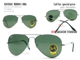 ขาย Ray-Ban (15390-3N) RB8041-086 Titanium