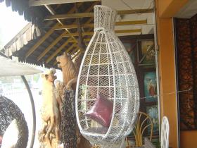 ชิงช้าหวาย Patio PE Rattan Swing Chair