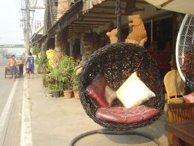 ชิงช้าหวาย Patio PE Rattan Swing Chair