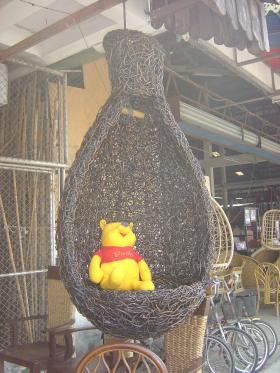 ชิงช้าหวาย Rattan Swing Chair 