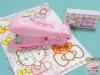 แม็กเย็บกระดาษลายคิตตี้ + ไส้แม็ก (Hello Kitty)