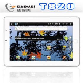GADMEI T820 8” HI_RES. CAPACITIVE TOUCH-SCREEN ANDROID 2.2 TABLET PC