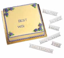 ขาย Wilton Block Letter Press Set