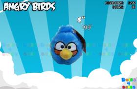 ขายถูก ตุ๊กตา Angry Birds blue birds 4 นิ้ว