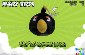 ขายถูก ตุ๊กตา Angry Birds black birds 8 นิ้ว