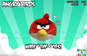 ขายถูก ตุ๊กตา Angry Birds red birds 7 นิ้ว