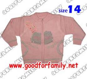 เสื้อกันหนาว ไหมพรม สีชมพู สีหวาน เสื้อ jacket  เสื้อแขนยาว เสื้อเด็ก เสื้อกันหนาวเด็ก เสื้อผ้าเด็ก เสื้อแจ็กเกต แจกเกต แจกเก็ต แจ็กเก็ต รหัส jck016_14