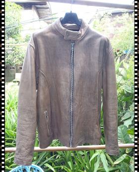 ขาย  Leather jacket S48
