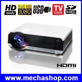 รหัสสินค้า :	PRO004 โปรเจคเตอร์ เครื่องโปรเจคเตอร์ เครื่องฉายโปรเจคเตอร์ LED 3D video Projector with 3000 lumens brightness HDMI 1080P