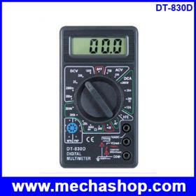 รหัสสินค้า :	WAT007  ดิจิตอล มัลติมิเตอร์ DT-830D Digital Multimeter AC/DC OHM Voltmeter