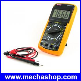 รหัสสินค้า :	SOL013  เครื่องมือวัดไฟฟ้า AC/DC Digital Voltmeter Ammeter Ohm Test Meter Multimeter DT9205A