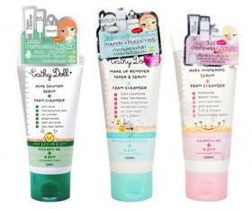 Toner Foam Cleanser Cathy Doll เซรั่มโฟมคลีนเซอร์ 100ml.