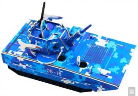 BLUE TANK Model 3 D puzzle 0895319123