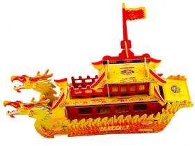 Model 3 D puzzle โมเดล Dragon China 