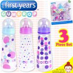 ชุดขวดนม Gumdrop set Girl [SLIM set ชุด 3 ขวด]