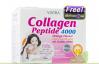 Vistra Collagen Peptide 4000mg ทุกวันเพื่อผิวที่อ่อนเยาว์ยิ่งกว่า(เครื่องดื่มคอลลาเจนสำเร็จรูปชนิดผงสูตรเข้มข้น)