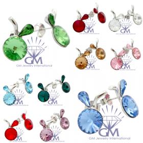 Cherry Crystal Earrings