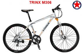 เสือภูเขา TRINX M306 เฟรมอลูมิเนียม เกียร์ 24 สปีด ดุมแบร์ริ่งสี ล้อ 26นิ้ว ล็อคโช๊ค