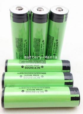 แบตเตอรี่ Panasonic NCR18650B 3400mAh 3.7V 18650 Lithium Battery made in japan