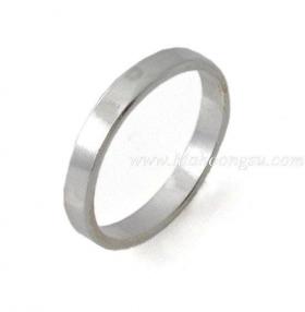 แหวนเงินแบน