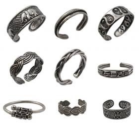 Bali 925 Sterling Silver Toe Ring