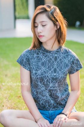 Short sleeve turtle neck