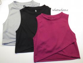 Crop short turtle neck