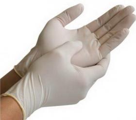 ขายถุงมือยาง  pro gloves S