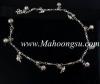 สร้อยข้อเท้าเงิน925ลายนกแฮมมื่งเบิร์ด