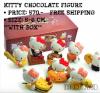 Hello Kitty Chocolate Figure 8 pcs. ชุดโมเดลคิตตี้ช็อคโกแลต