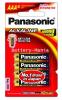 ถ่านอัลคาไลน์ Panasonic Alkaline LR03T/4B AAA 4 ก้อน