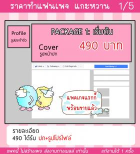 รับทำแฟนเพจ ราคาถูก