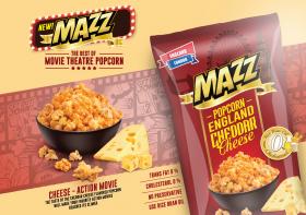 ขาย MAZZ POPCORN Cheddar Cheese Flavored (30g)