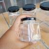 ขวดแยม สี่เหลี่ยม ฝาล็อก 100 cc 3.5 oz