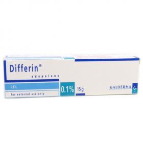 ขาย Differin gel  0.1% 15 g.