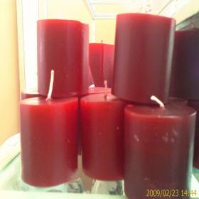 เทียนหอมแท่ง(Votive candles) ขนาด 2x2 นิ้ว ราคาส่ง 28 บาท