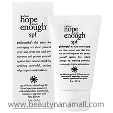 ขาย Philosophy When Hope Is Not Enough SPF 20 defense cream ขนาด 56.7 g.