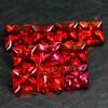 Red orangish songea sapphire 2.20 ct 10 pcs 1162