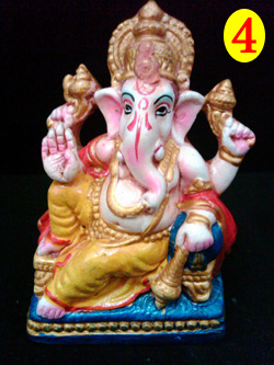 ขาย Ganesha พระพิฆเนศ  ปางสัมปทายะประทับนอนบัลลังก์ (ปางหายาก)