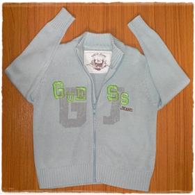 เสื้อสเวตเตอร์ ซิปหน้า ยี่ห้อ GUESS